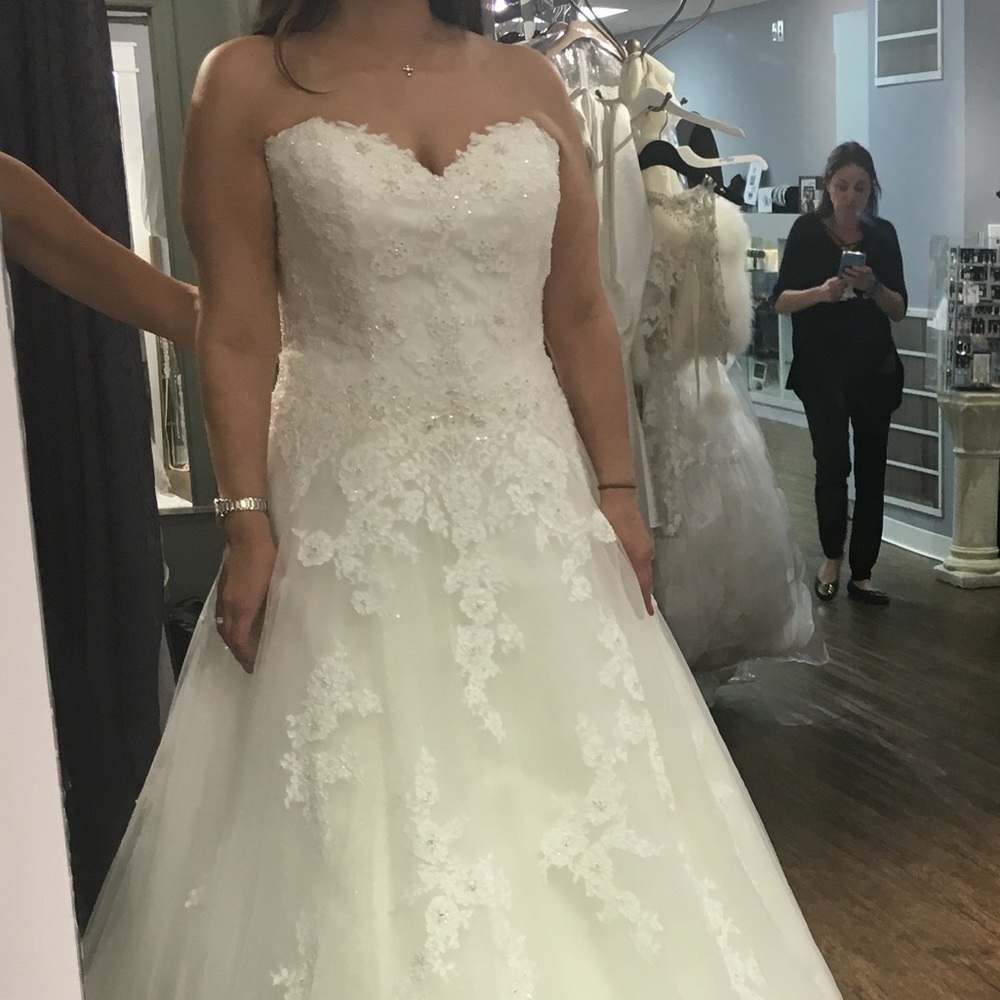 Allure Wedding dress with bolero not pictured.